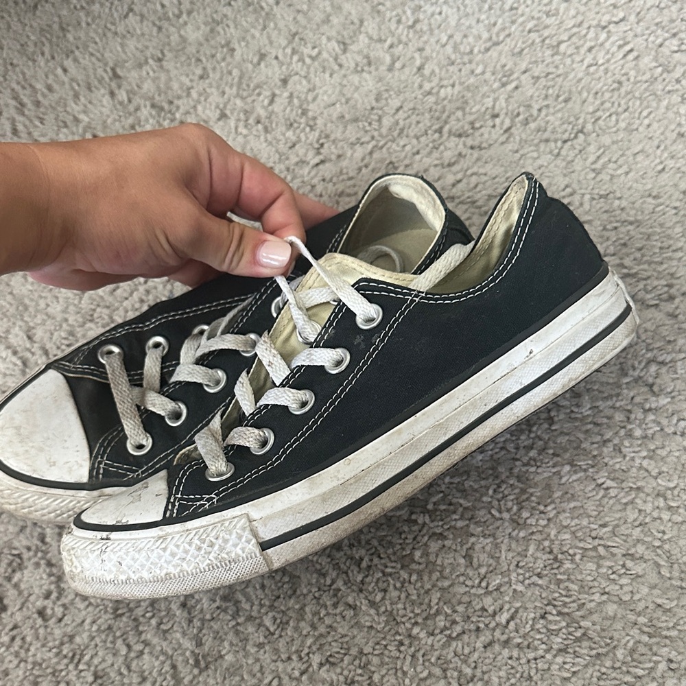 Converse Black and White Sneakers